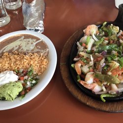 Alejandra's Mexican Restaurant - Shrimp fajitas