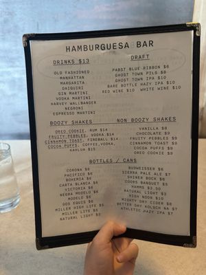 Menu photo 2 Hamburguesa Bar San Francisco, CA