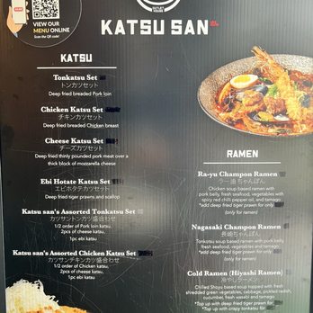Katsu San - Menu - Japanese Near Me - Richmond, British Columbia Katsu San - Menu - Japanese Near Me - Richmond, British Columbia