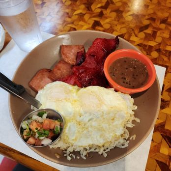Uncle Mike's Place - combination plate with spam and tocino - Breakfast & Brunch Near Me - Chicago, Illinois