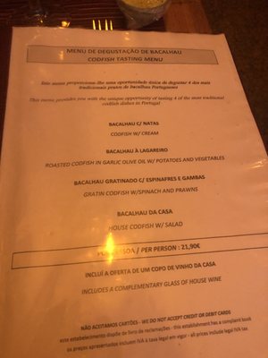 Menu photo 4 Lisboa Cheia de Graça Lisbon, 11