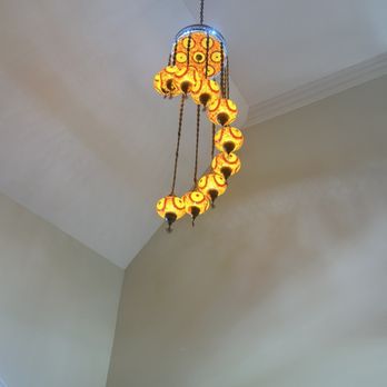 Zwicker Electric - Custom fixture installed 22' ceiling - Electricians Near Me - Louisville, Kentucky Zwicker Electric - Custom fixture installed 22' ceiling - Electricians Near Me - Louisville, Kentucky