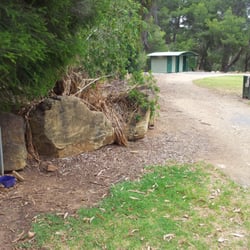Langman Reserve Playground - Tap and toilets