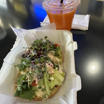 Morning Glory - Special of the Day Spicy Avocado Toast and Morning Bliss - Coffee & Tea Near Me - Reno, Nevada