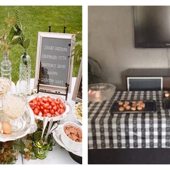 Beorn Appetit - Left: the photo Beorn sent me of what our decor would look like. Right: what we got - Caterers Near Me - Kailua-Kona, Hawaii