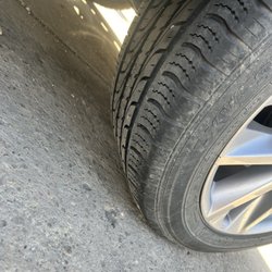 Walmart Auto Care Centers - Another view of the right side of the tire