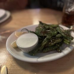 Blue Line Pizza - Shishito peppers (instagram: wooneats)