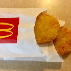 Gotta love free hashbrowns!