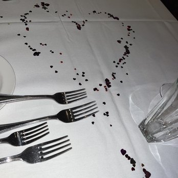 The Capital Grille - Heart shaped confetti decoration - Steakhouses Near Me - Denver, Colorado The Capital Grille - Heart shaped confetti decoration - Steakhouses Near Me - Denver, Colorado