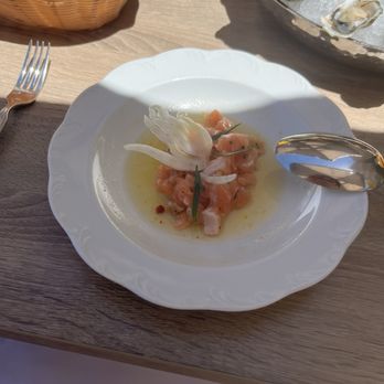 Lavo - Salmon Crudo - Italian Near Me - Las Vegas, Nevada