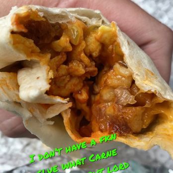 Stripes Burrito - Carne Adovada Burrito - Fast Food Near Me - Albuquerque, New Mexico