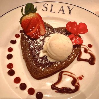 SLAY Steak + Fish House - Chocolate molten cake (Valentine's day) - Seafood Near Me - Manhattan Beach, California SLAY Steak + Fish House - Chocolate molten cake (Valentine's day) - Seafood Near Me - Manhattan Beach, California