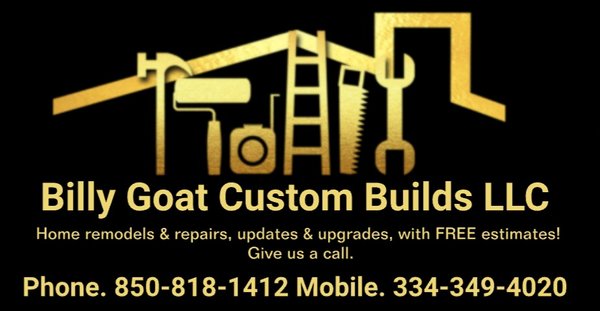 Billy Goat Custom Builds Logo