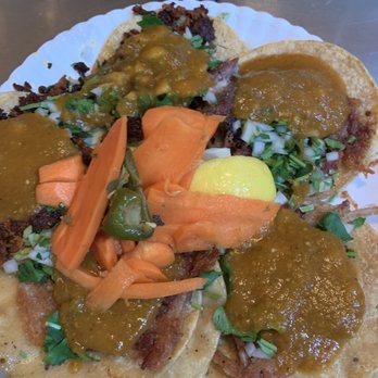 Tacos Sinaloa - Tacos! (The carrots, jalapeños, and limes are free sides) - Mexican Near Me - Berkeley, California