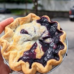 Blueberry Pie Slice Blueberry Pie Slice