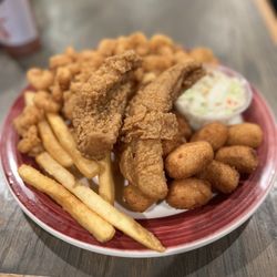 Walkertown Seafood Shack - Tuesday's Special: "Perch & Popcorn Shrimp"