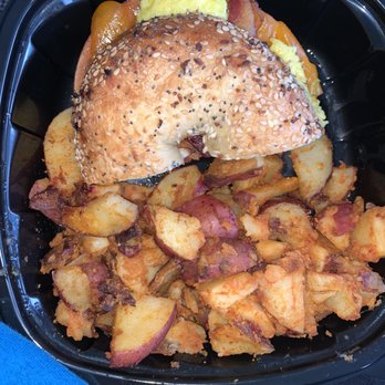 Janik's Cafe - Two Eggs Cheese Sandwich and Potatoes All Day Breakfast - Breakfast & Brunch Near Me - Chicago, Illinois