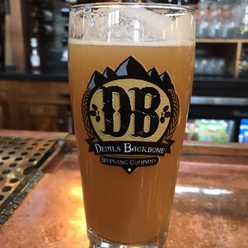 Devils Backbone Brewing Company - Miles Standish IPA. With some missing as I could not wait.  QC purposes! - American Near Me - Roseland, Virginia