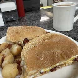 Bacon Egg & Cheese... this was so good!