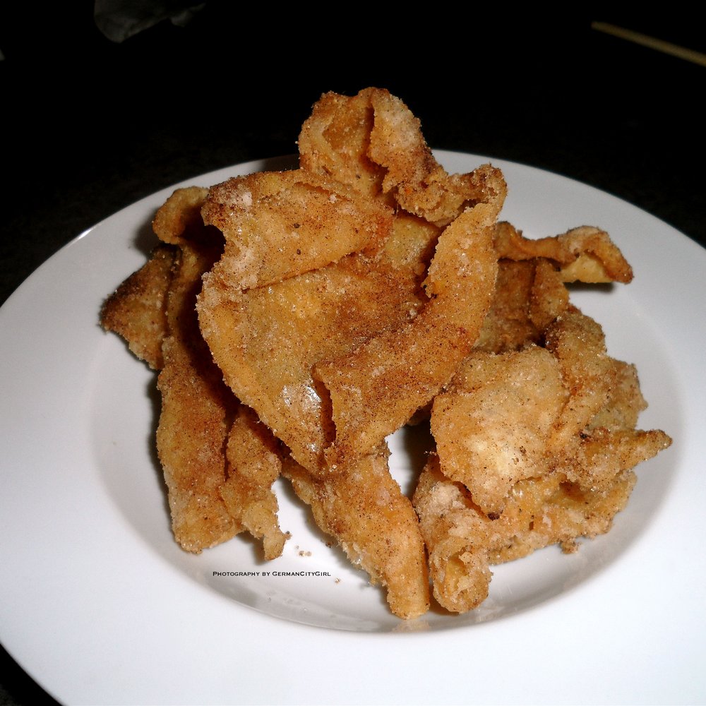Guu Original Thurlow - Fried chicken skins. - Japanese Near Me - Vancouver, British Columbia Guu Original Thurlow - Fried chicken skins. - Japanese Near Me - Vancouver, British Columbia
