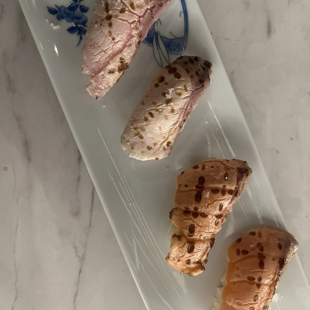 Aburi TORA - More torched nigiri - Japanese Near Me - Austin, Texas Aburi TORA - More torched nigiri - Japanese Near Me - Austin, Texas