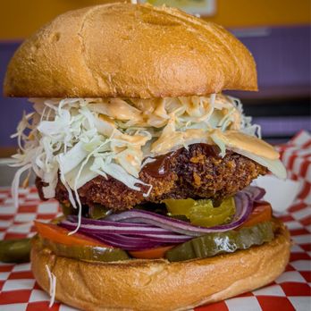 Katsu Burger - Godzilla Attack Burger - Japanese Near Me - Bellevue, Washington