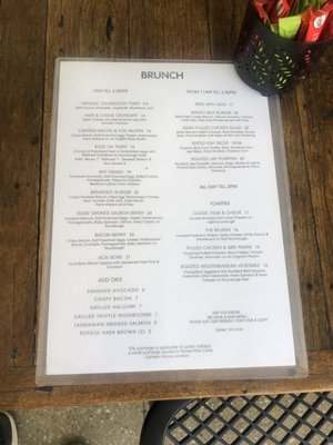 Menu photo 1 Canteen Trading Store Noosa Heads, QLD
