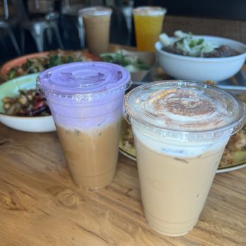 Hiccups - ube latte house latte - Asian Fusion Near Me - Carson, California