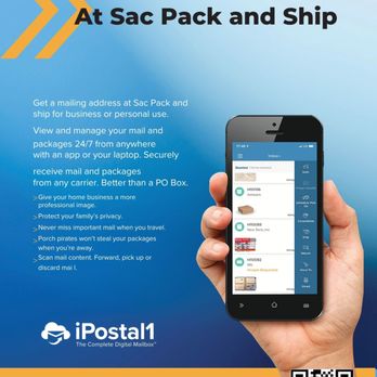 Sac Pack & Ship - Not ready for a physical mailbox?Consider going virtual! Sign up link: https://ipostal1.com/sacpackandship or call us: 916-822-4192 - Shipping Centers Near Me - Sacramento, California Sac Pack & Ship - Not ready for a physical mailbox?Consider going virtual! Sign up link: https://ipostal1.com/sacpackandship or call us: 916-822-4192 - Shipping Centers Near Me - Sacramento, California