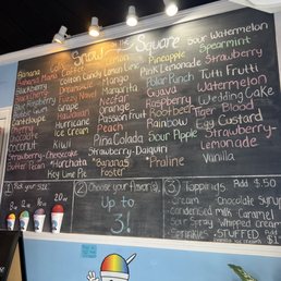 Menu 55+ flavor board Toppings Size Pricing Menu 55+ flavor board Toppings Size Pricing
