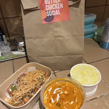 Peppermint - Butter chicken, basmati rice. Sweet potato chatt. - Indian Near Me - Sunnyvale, California
