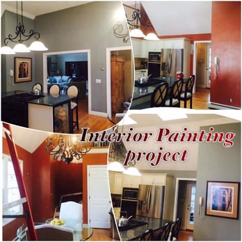 GA Building & Remodeling - interior painting project - Roofing Near Me - Marlborough, Massachusetts