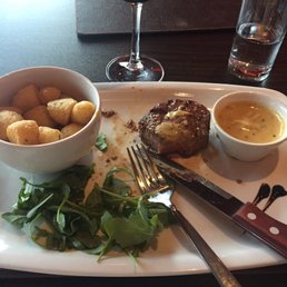 Steak and roasted baby potatoes. Sorry I only thought about taking a picture after getting couple of bites. Steak and roasted baby potatoes. Sorry I only thought about taking a picture after getting couple of bites.