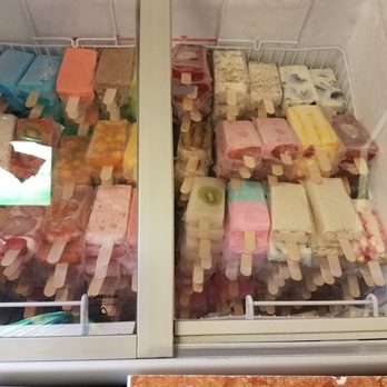 Elotes Gomez - a refrigerator full of ice creams - Specialty Food Near Me - Aurora, Illinois