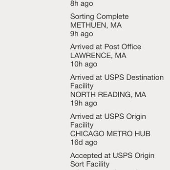 US Post Office - Hoffman Estates - DISGUSTING!  19 Day for a 3 day Priority Shipping. - Post Offices Near Me - Hoffman Estates, Illinois