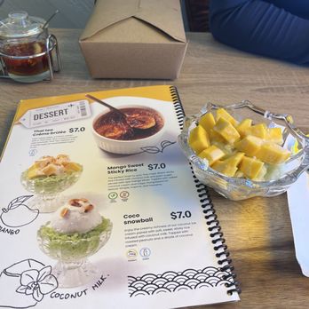 Curry Journey - Mango sticky rice - Thai Near Me - Monterey, California