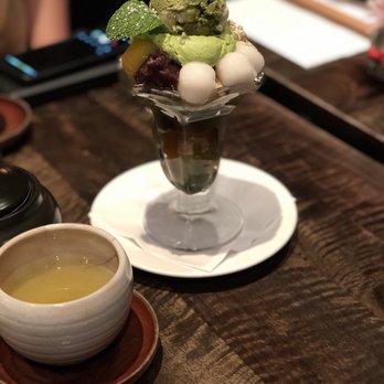 Cha-An - Green Tea Parfait ($13) - Japanese Near Me - New York, New York Cha-An - Green Tea Parfait ($13) - Japanese Near Me - New York, New York