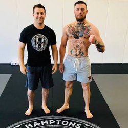 Hamptons Jiu Jitsu - McGregor visits HJJ