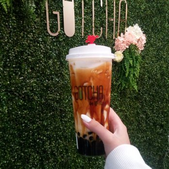 Gotcha Tea House - Brown sugar fresh milk w/boba - Tea Rooms Near Me - Rosemead, California Gotcha Tea House - Brown sugar fresh milk w/boba - Tea Rooms Near Me - Rosemead, California