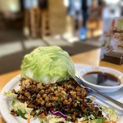 California Pizza Kitchen - LETTUCE WRAPS with shrimp - always good (08/2025)