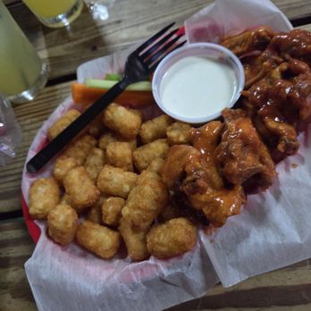 Sharkey's Bait Stand - Wings w/ tots - Sports Bars Near Me - Christiansted, Virgin Islands