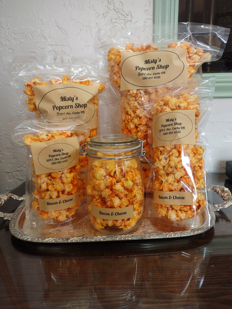 Misty's Popcorn Shop Logo