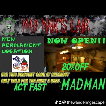Wandering Escape - Escape Games Near Me - Papillion, Nebraska