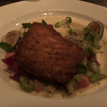 Lilly's - Salmon - slightly overcooked but very very good - Tapas/Small Plates Near Me - White Plains, New York