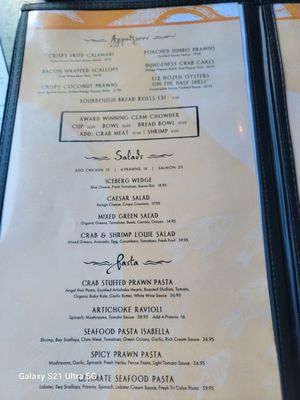 Menu photo 5 The Fish Hopper Monterey, CA Menu photo 5 The Fish Hopper Monterey, CA