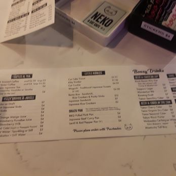 NEKO: A Cat Cafe - Menu - Themed Cafes Near Me - Seattle, Washington NEKO: A Cat Cafe - Menu - Themed Cafes Near Me - Seattle, Washington