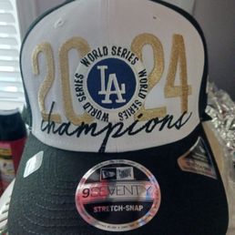 Got my 2024 Dodgers World Champs  Cap!!!