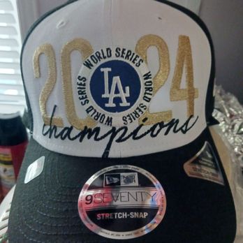 DICK'S Sporting Goods - Got my 2024 Dodgers World Champs  Cap!!! - Sporting Goods Near Me - West Covina, California