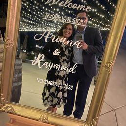 My wife and I lost in pure vanity