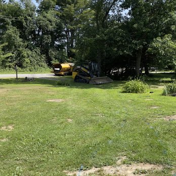 Sam Patterson & Sons Paving - Before - right side of driveway - General Contractors Near Me - Rockport, Maine